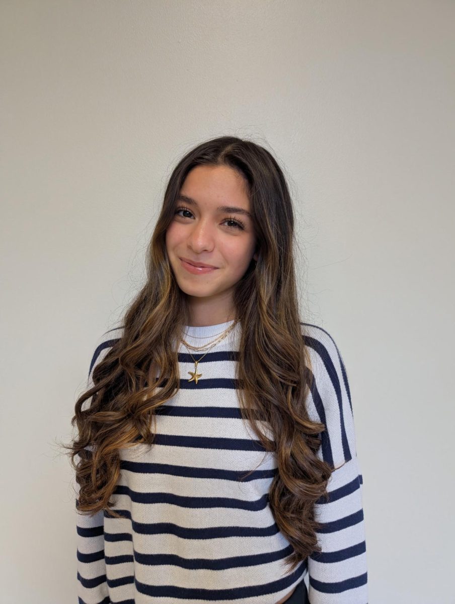 Junior Jaqueline Jacquez says the key to achieving sustainability with fake trees is to keep and reuse them as long as possible.