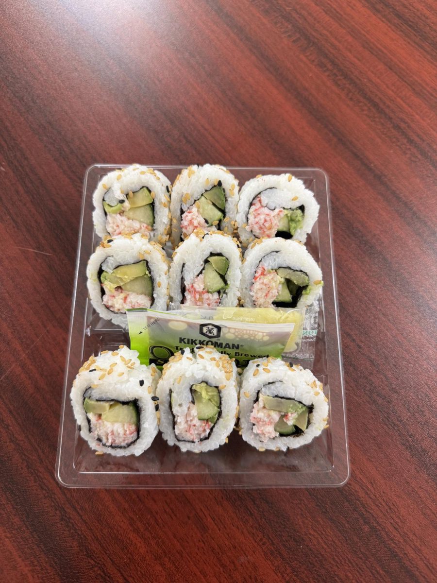 Students reviewed California rolls from a variety of local establishments.