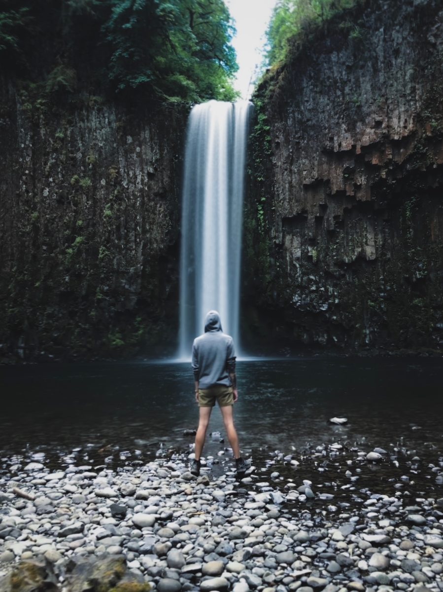 Abiqua Falls, a popular hiking spot east of Salem, is currently for sale.