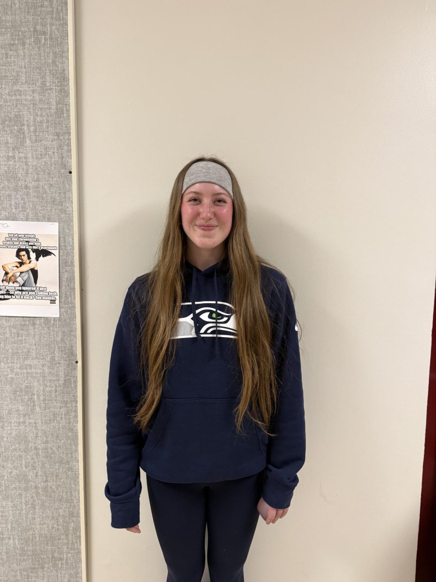 Junior Briana Kaer can’t wait to try new sports as the weather gets warmer.